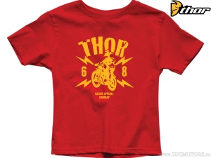 Maglietta Casual Giovanile (Bambini) Lightning Tee (Rosso) - Thor