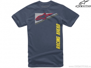 Maglietta casual Supplement Tee (blu navy) - Alpinestars