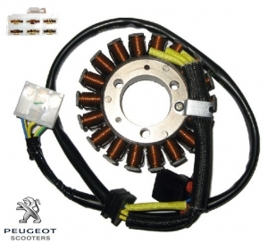 Magneto (stator d'allumage) - Peugeot Elyseo / Elystar 4T 125-150cc - Peugeot