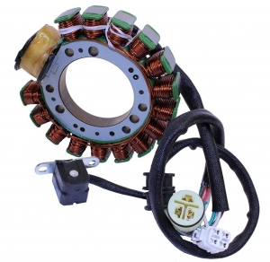 Magnetou (ignition stator) - ATV Yamaha YFM 600 GWA Grizzly 4WD ('00-'01) 4T LC 600cc - JMP