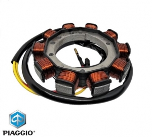 Magnetou (stator d'allumage) - Piaggio Ape Car Max Diesel ('86-'96) / Poker Diesel ('93-'97) / TM P703 ('87-'04) 420cc - Piaggio