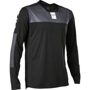 MAILLOT DEFEND LS FOXHEAD [BLK]: Taille - XL