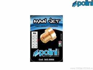 Main jet set Dellorto (Ø 140->158 / 6mm) - 10 pieces - Polini