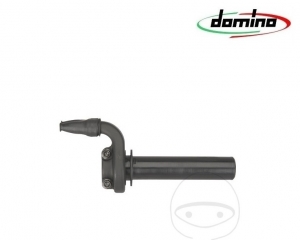 Manillar derecho (control de aceleración) cuerpo negro Domino KRR03 carrera máxima 36.0 mm - JM