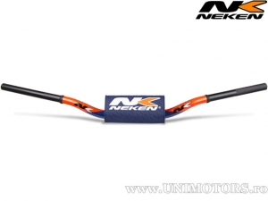 Manubrio Enduro/Cross 28,6mm Neken Radical (Design Conico) - Arancione/Blu per Yamaha YZ/YZF - Neken