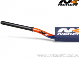 Manubrio Enduro/Cross 28,6mm Neken Radical (Design Conico) - Arancione/Blu per Yamaha YZ/YZF - Neken