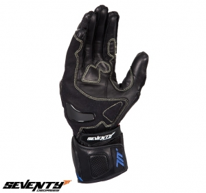 Manusi barbati racing vara Seventy model SD-R2 negru/albastru