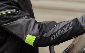 Men's Racing Seventy Summer/Winter Jacket (SD-JR69 model) color: black/fluorescent yellow - Black/fluorescent yellow, 4XL