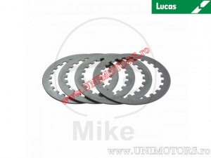 Metal clutch plates - Honda CR 80 R ('85-'02) / CR 85 R ('03-'08) / CRF 100 F ('04-'13) / NX125 ('89-'98) / TRX 250 - Lucas