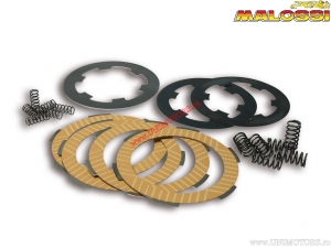 MHR Team Clutch Disc Set (6 Springs) - Piaggio Ape Car P50 Air 2T ('80-'85) / Vespa V 50 Air 2T ('65-'79) - Malossi