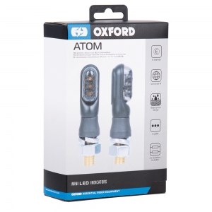 Mini motor richtingaanwijzers Atom (58x13mm) - set - Oxford