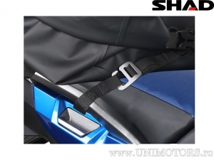 Mochila impermeable SW38 35L negra para motocicleta - Shad