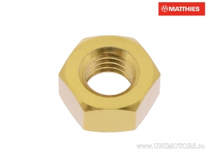 Moer Pro Bolt M8 x 1,25 mm aluminium goud - JM