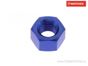 Moer Pro Bolt M8 x 1.25 mm titanium blauw - JM