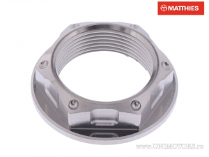 Moer voor tank M25 x 1,25 mm titanium met grip - JM