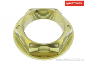 Moer zuiger M25 x 1,25 mm titanium goud - JM