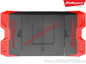 Motokrossz védőháló - 180x99cm (piros) - Polisport