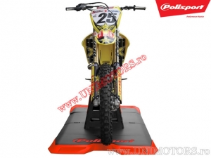 Motokrossz védőháló - 180x99cm (piros) - Polisport