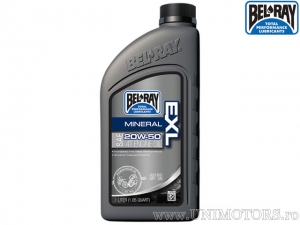 Motor Oil - Bel-Ray EXL Mineral 4T 20W50 1L - Bel-Ray