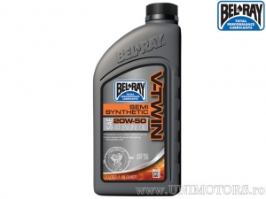 Motor Oil - Bel-Ray V-Twin Semi-Synthetic 4T 20W50 1L - Bel-Ray