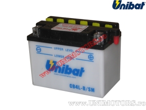 Motorcycle Battery 12V 4AH (CB4L-B.SM) - Unibat