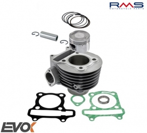 Motorcycle Cylinder Set D52.40 Bolt 15 - GY6-125 Scooter / Aeon / Jonway / Kreidler / Kymco / Lifan / Peugeot Sum-Up 4T AC 125cc