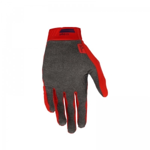 Motorcycle Gloves 1.5 GripR Red: Size - L