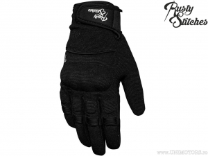 Motorcycle Gloves Rusty Stitches Clyde Black (Black) - Rusty Stitches