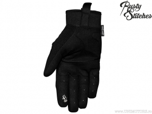 Motorcycle Gloves Rusty Stitches Clyde Black (Black) - Rusty Stitches