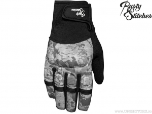 Motorcycle Gloves Rusty Stitches Clyde Camouflage - Rusty Stitches