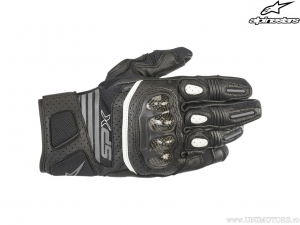 Motorcycle Gloves Street Stella SP-X Air Carbon v2 (Black/Anthracite) - Alpinestars