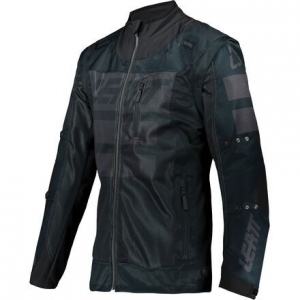 Motorcycle Jacket 4.5 X-Flow Black: Size - S