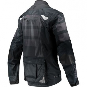 Motorcycle Jacket 4.5 X-Flow Black: Size - S