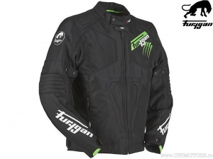 Motorcycle Jacket Furygan Hurricane Black-Green (black-green) - Furygan