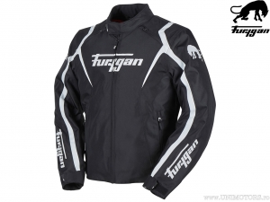 Motorcycle Jacket Furygan Irus Black-White (black-white) - Furygan