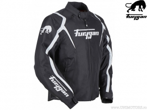 Motorcycle Jacket Furygan Irus Black-White (black-white) - Furygan