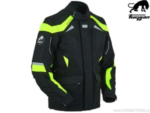 Motorcycle Jacket Furygan WR-16 Black-Yellow Fluo (Black-Fluorescent Yellow) - Furygan