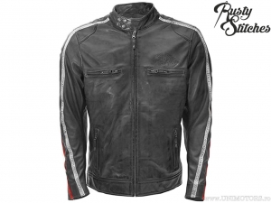 Motorcycle Jacket Rusty Stitches Billy Grey (grey) - Rusty Stitches