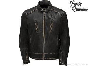 Motorcycle Jacket Rusty Stitches Stevie Black (black) - Rusty Stitches