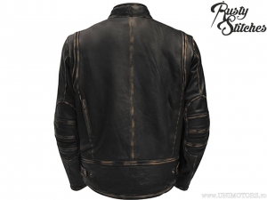 Motorcycle Jacket Rusty Stitches Stevie Black (black) - Rusty Stitches