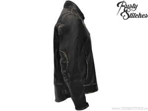 Motorcycle Jacket Rusty Stitches Stevie Black (black) - Rusty Stitches