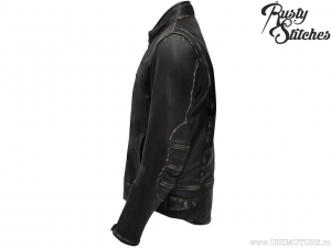 Motorcycle Jacket Rusty Stitches Stevie Black (black) - Rusty Stitches