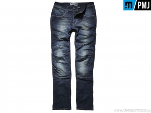 Motorcycle jeans / casual PMJ Jeans Vegm13 Vegas Denim Dark (dark blue) - PM Jeans