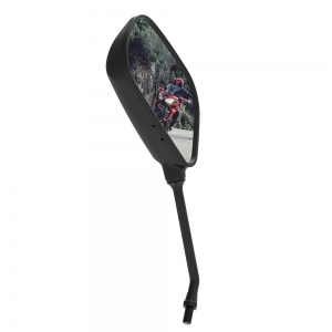 Motorcycle Mirror Oblong (Left) - Oxford