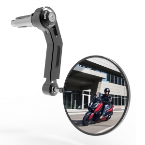 Motorcycle Premium Aluminum Single Left Mirror - Oxford