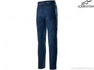 Motorcycle road pants Copper 2 Denim (blue) - Alpinestars