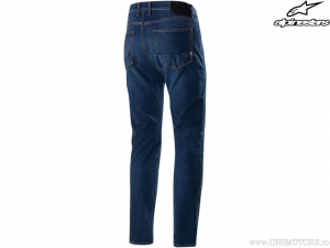 Motorcycle road pants Copper 2 Denim (blue) - Alpinestars