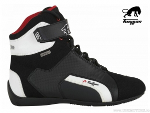 Motorcycle Shoes Furygan Jet D30 Sympatex Black-White (black-white) - Furygan