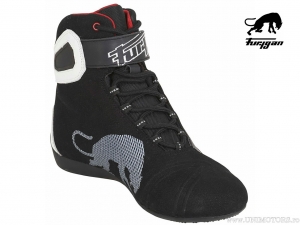 Motorcycle Shoes Furygan Jet D30 Sympatex Black-White (black-white) - Furygan