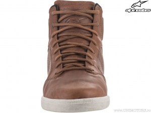 Motorcycle Street Shoes J-Cult Drystar (Brown) - Alpinestars